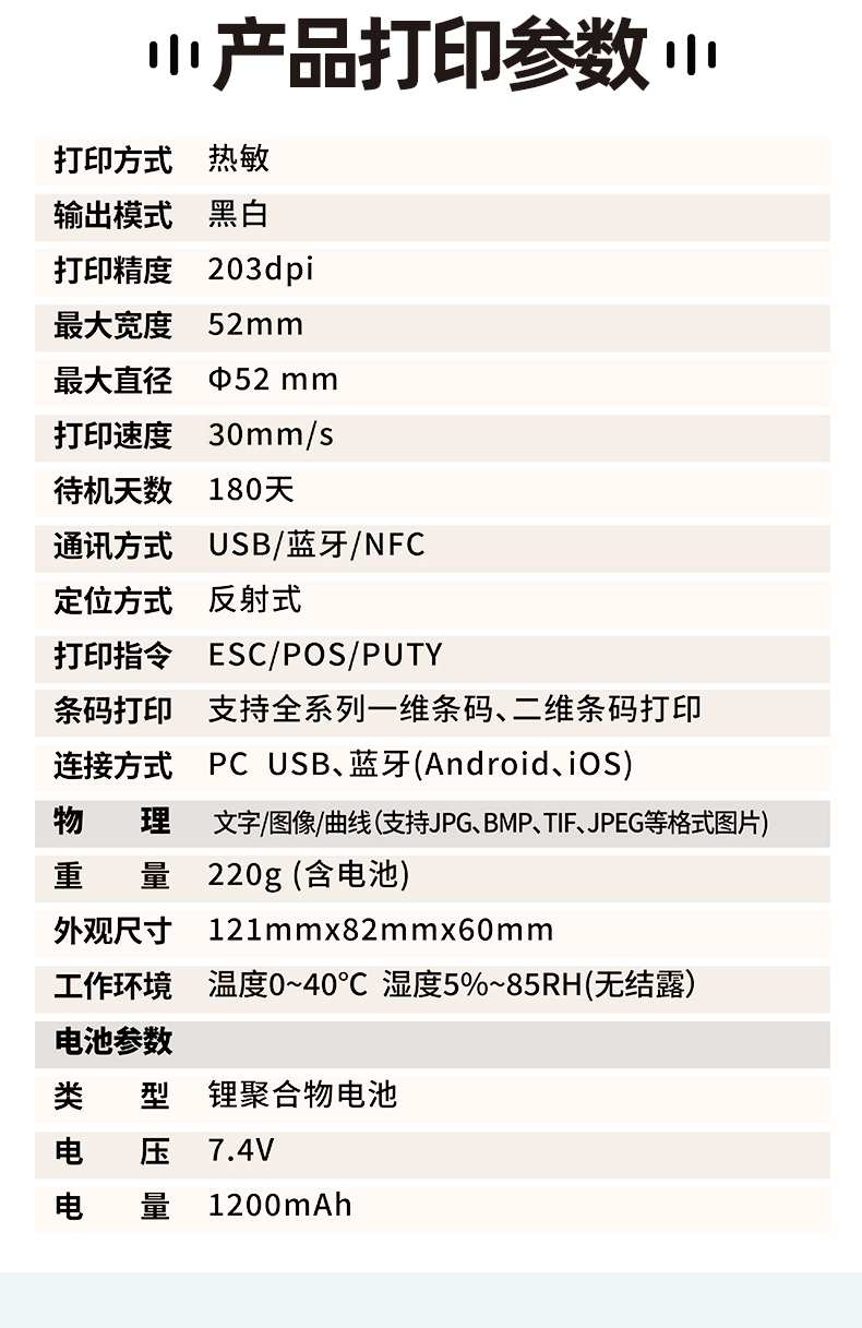 Q20标签打印机